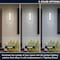 Luxrite Outdoor LED Wall Sconce 24in Outdoor Wall Light Black Aluminum 3CCT 3000K-5000K 26W ETL IP65 LR40318-1PK - alternate 6